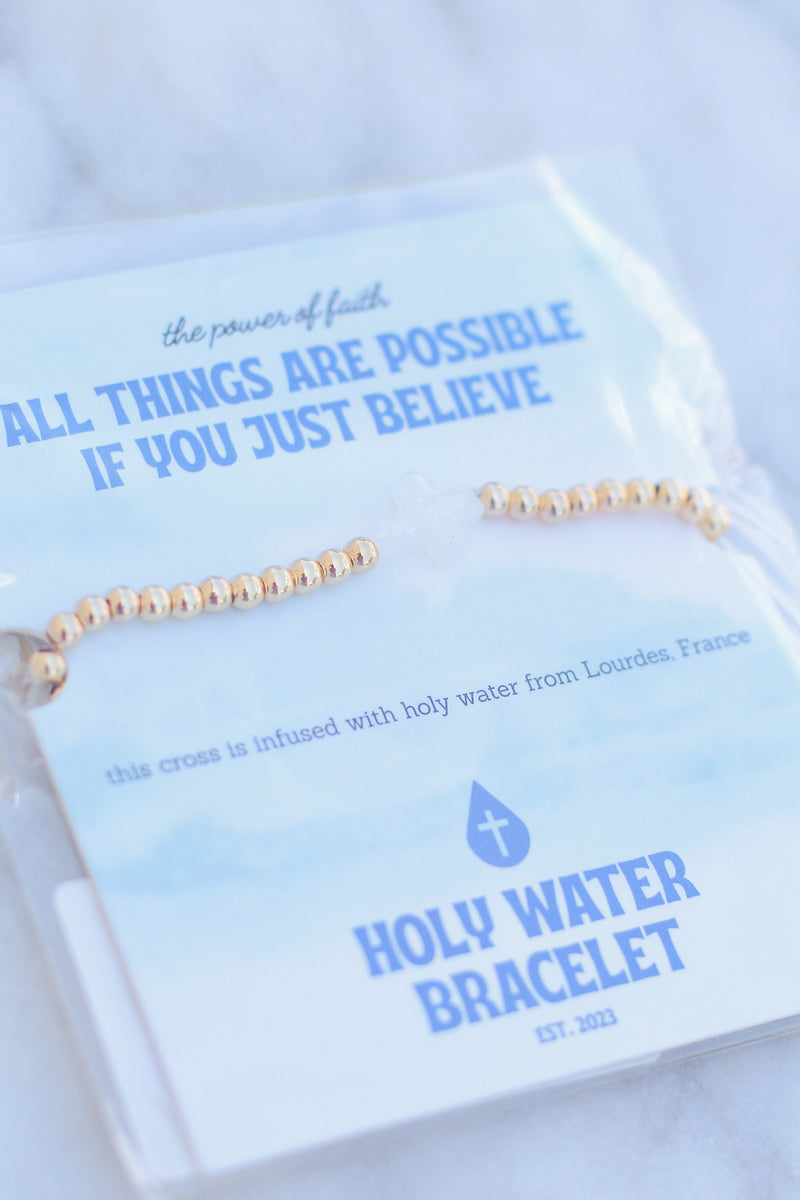 Holy Water Bracelet-All Things are Possible