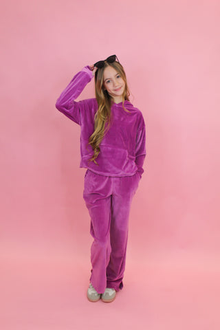 Little Ribbed Velvet Set