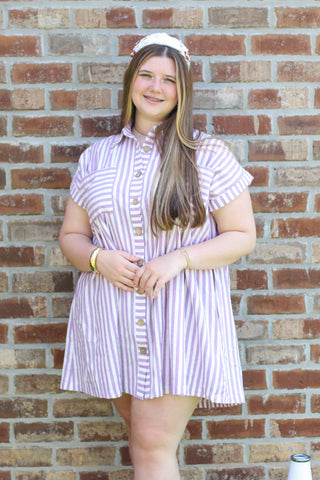 Game Day Stripes Dress