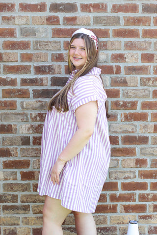 Game Day Stripes Dress