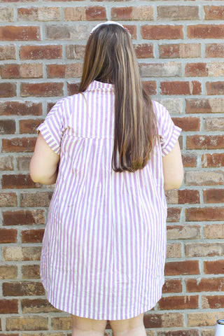 Game Day Stripes Dress