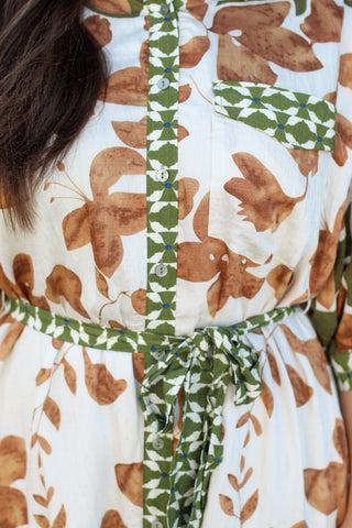 Mix of Patterns Maxi Dress