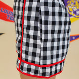 Game Day Gingham Shorts