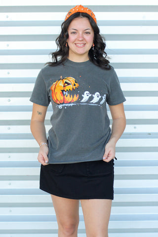 Pumpkin and Ghost Tee