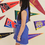 Scallop Trim Game Day Dress