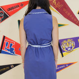 Scallop Trim Game Day Dress