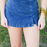 Perfect Denim Skort