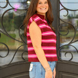 Straight Line Striped Sweater