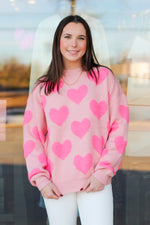 With All My Heart Sweater