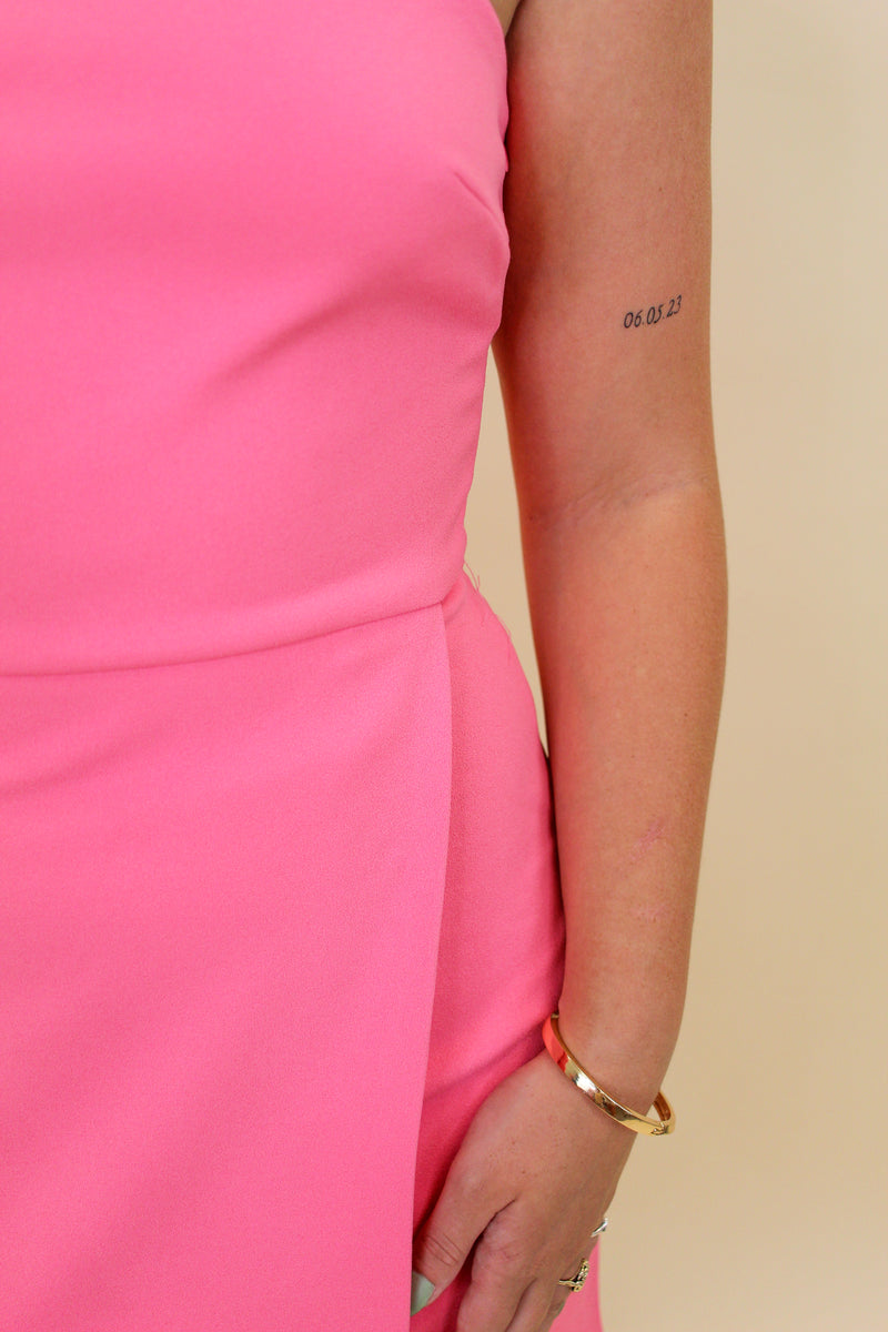 Classy One Shoulder Dress