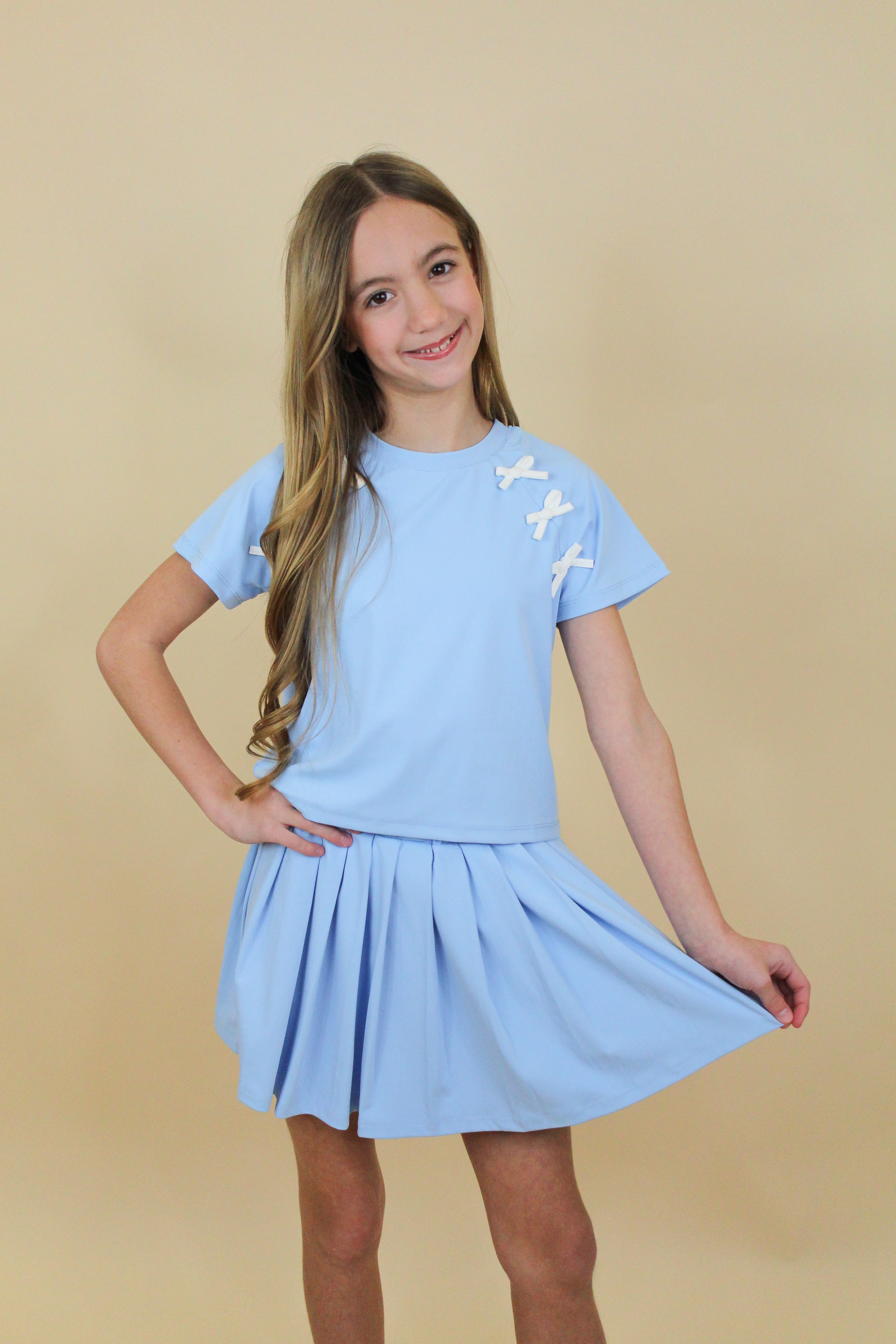 Girlie Sporty Tennis Skirt