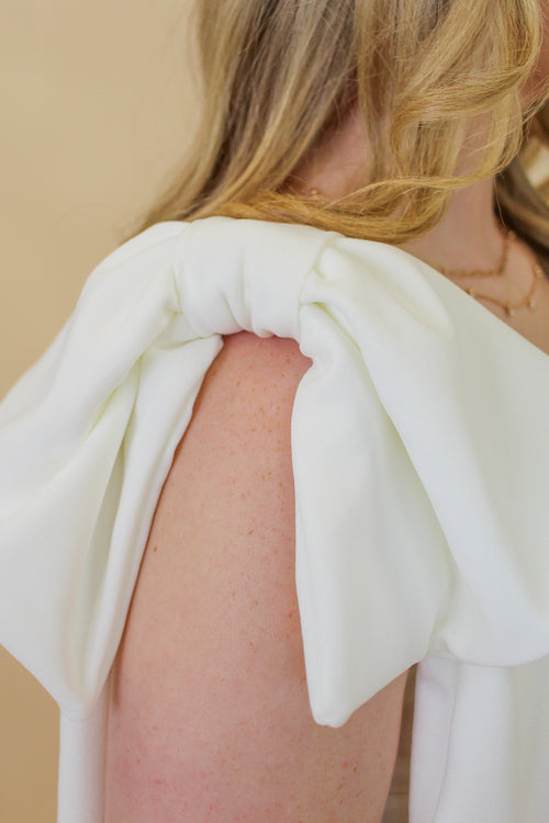 Dramatic Bow Dress
