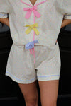 Bow Party PJ Set