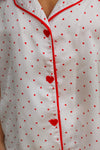 Heart Button PJ Set