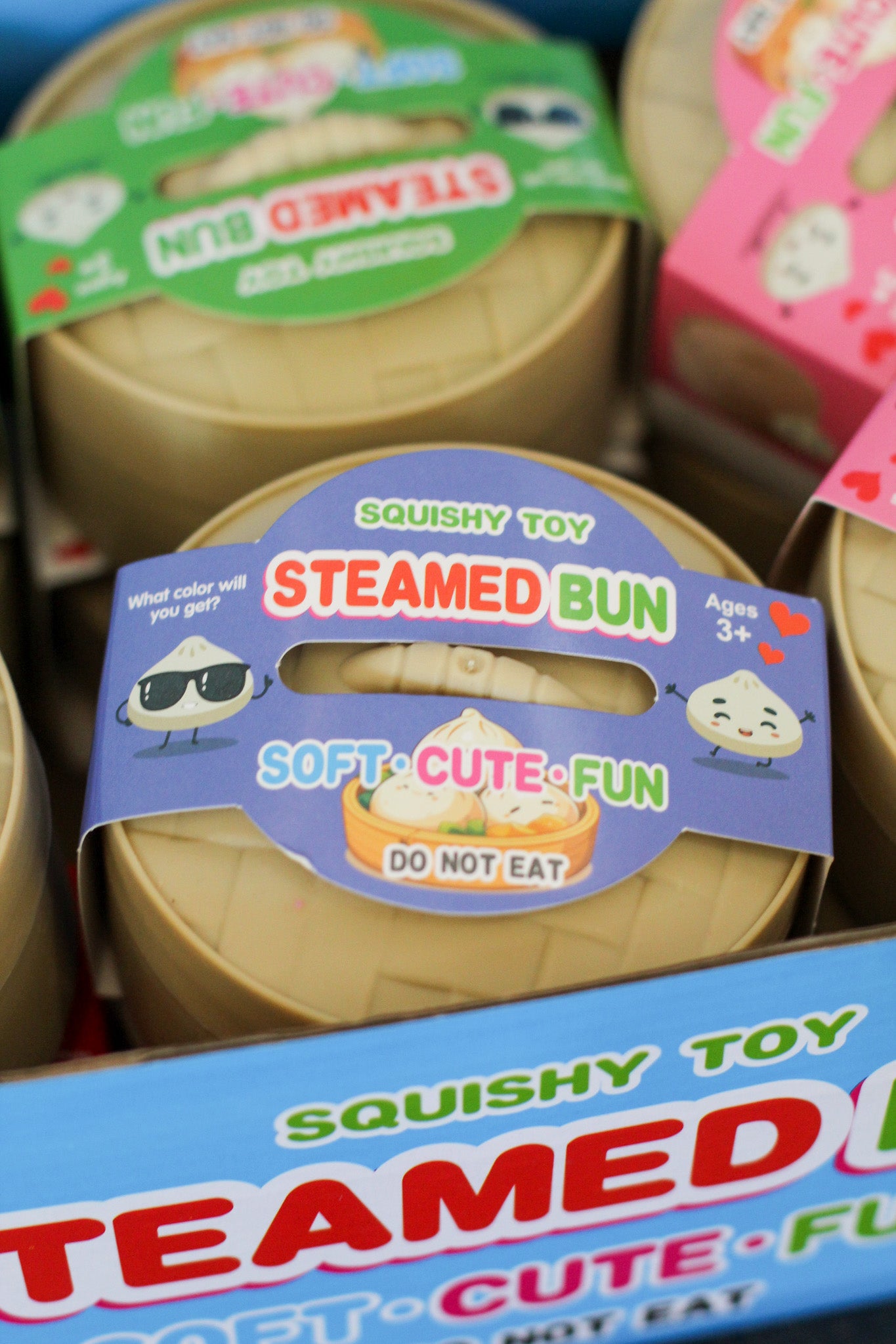 Steamed Bun Glitter Dumpling Toy
