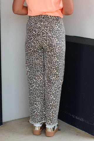 Brittany Leopard Jeans