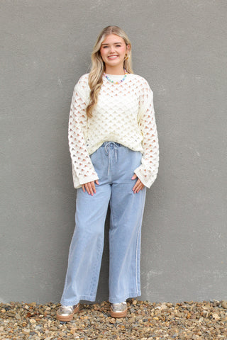 Geometric Pattern Sweater