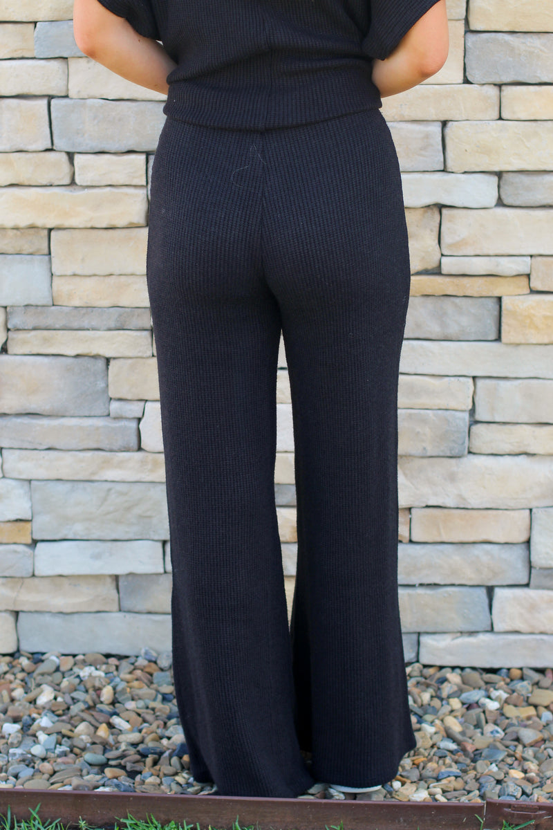 Cozy Waffle Knit Pants