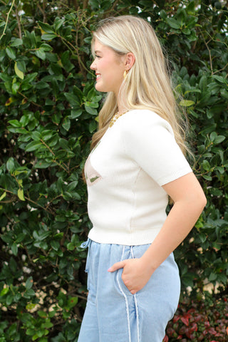 Duck Graphic Sweater