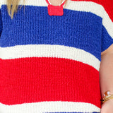 Feeling American Sweater Top