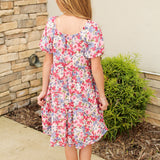 So Girly in Florals Dress