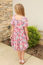 So Girly in Florals Dress