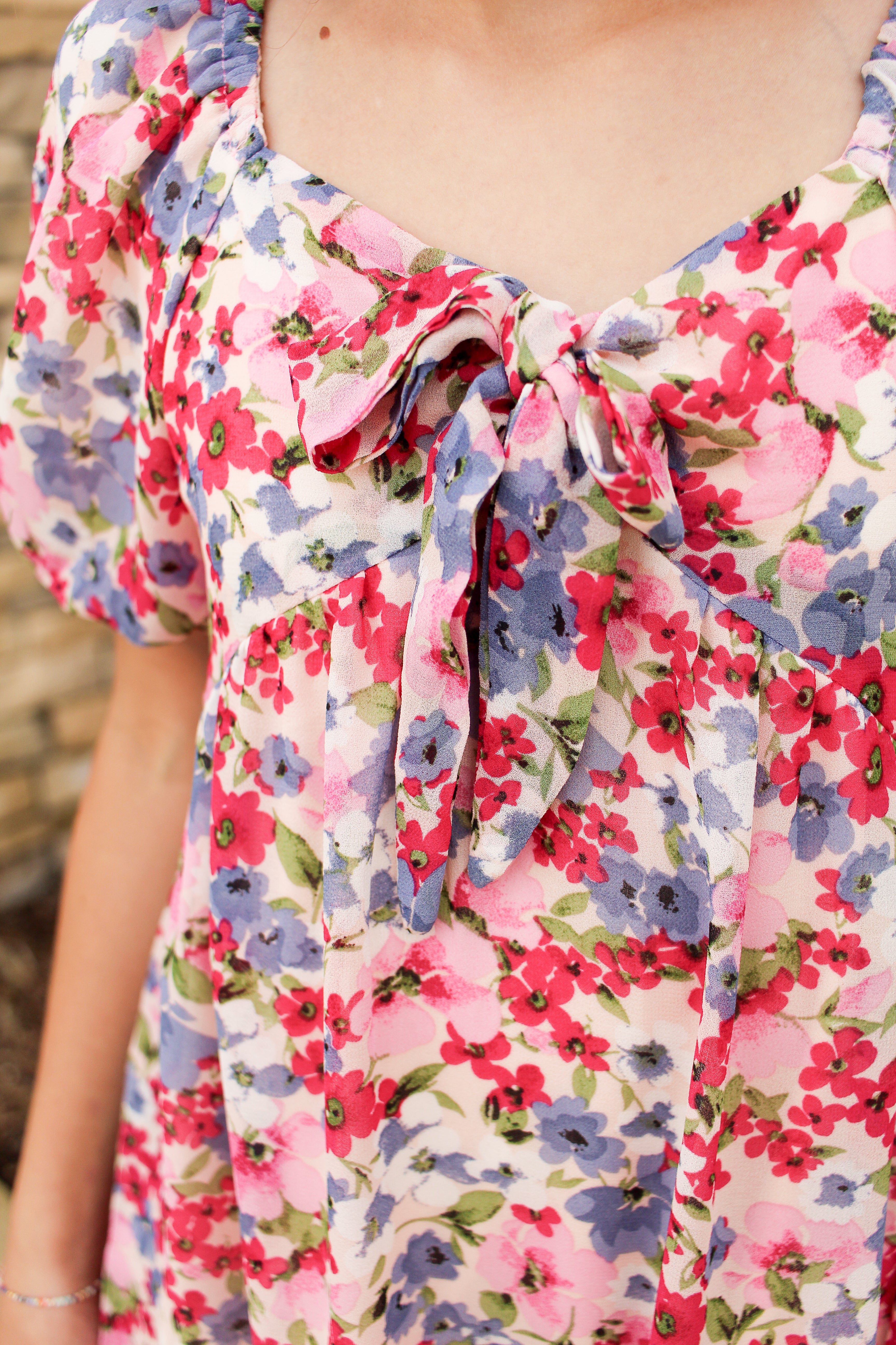 So Girly in Florals Dress