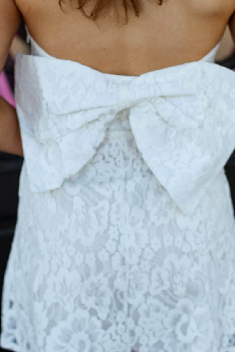 Lace Bow Dress