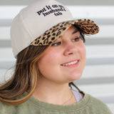 On my Husband's Tab Hat