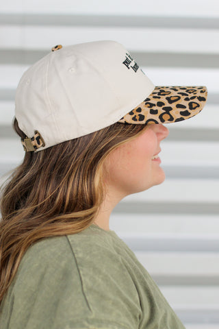 On my Husband's Tab Hat