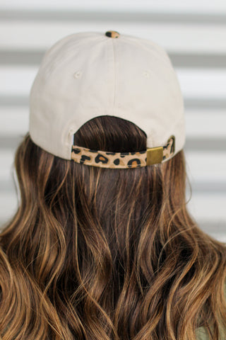 On my Husband's Tab Hat
