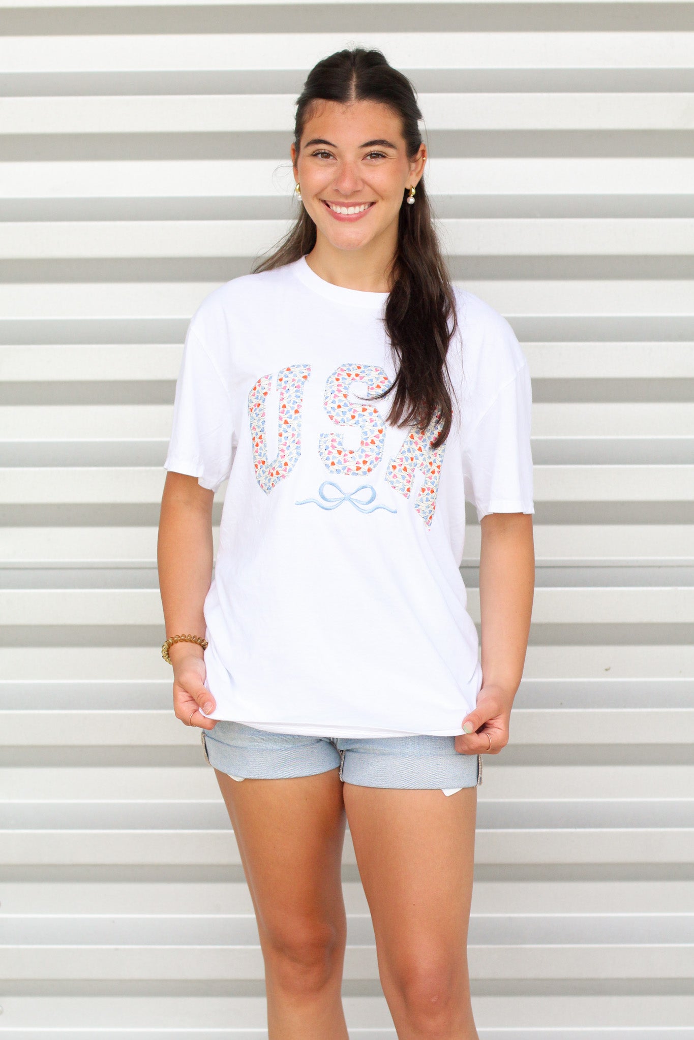 USA Patchwork Tee