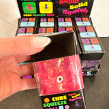 Glitter Squid Squishy Toy