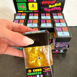 Glitter Squid Squishy Toy