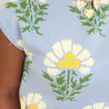 Happy in Flowers Sweater Top
