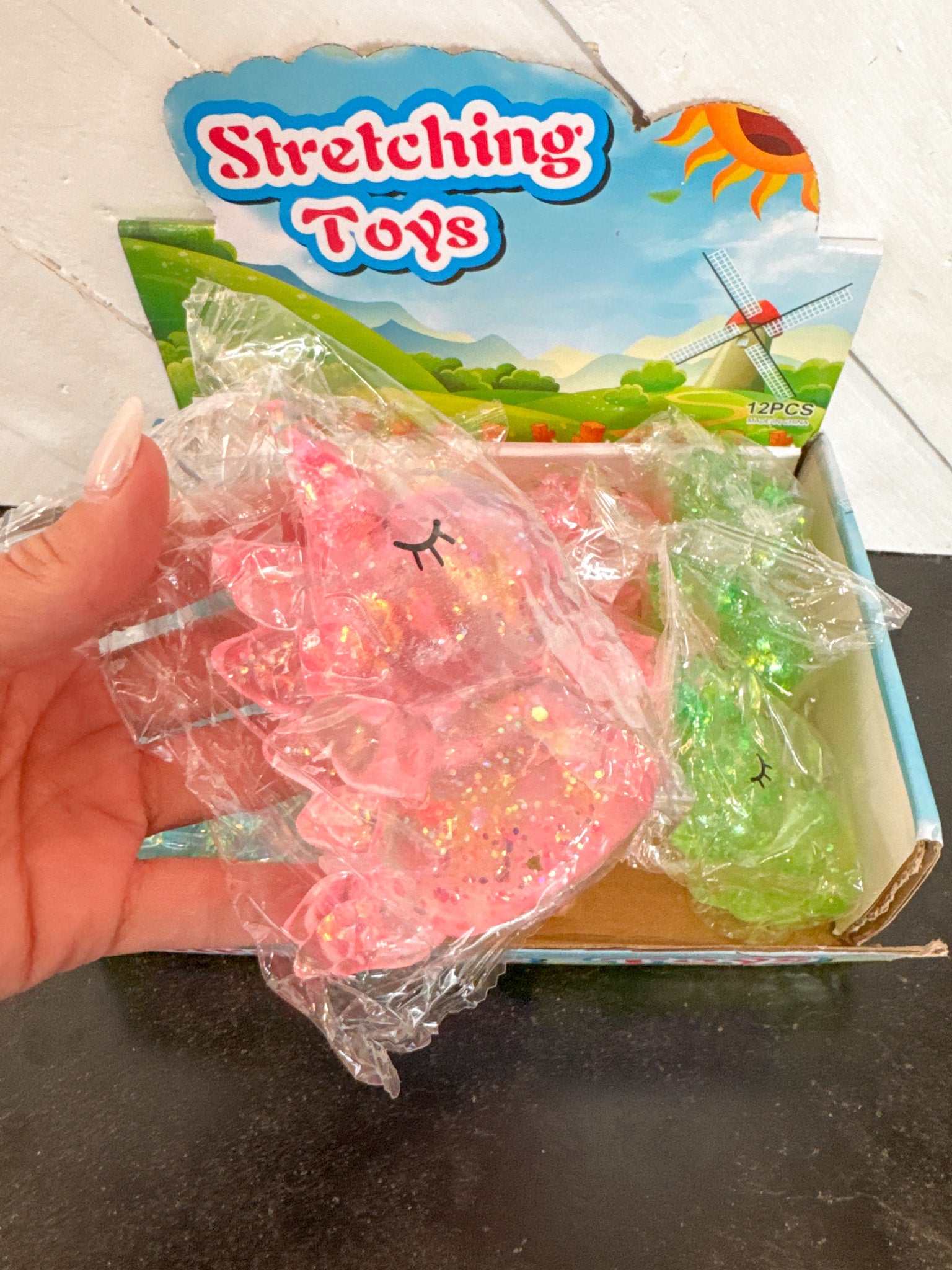 Neon Unicorn Squishy Toy