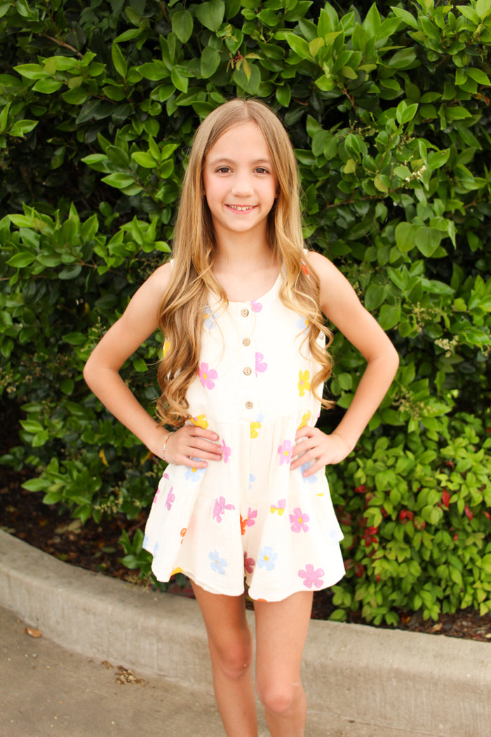 Vibrant Girl Romper