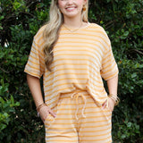 Raised Ribbed Stripe Set