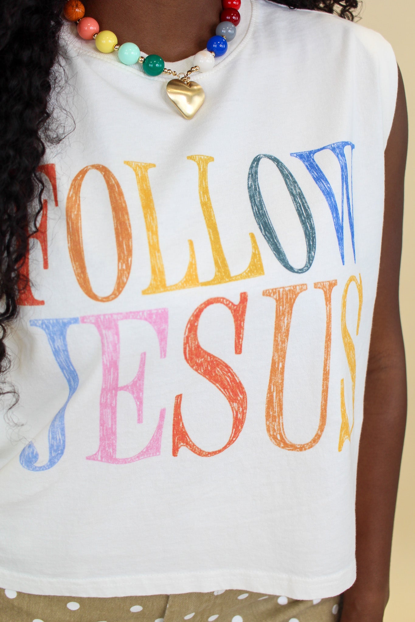Follow Jesus Tank