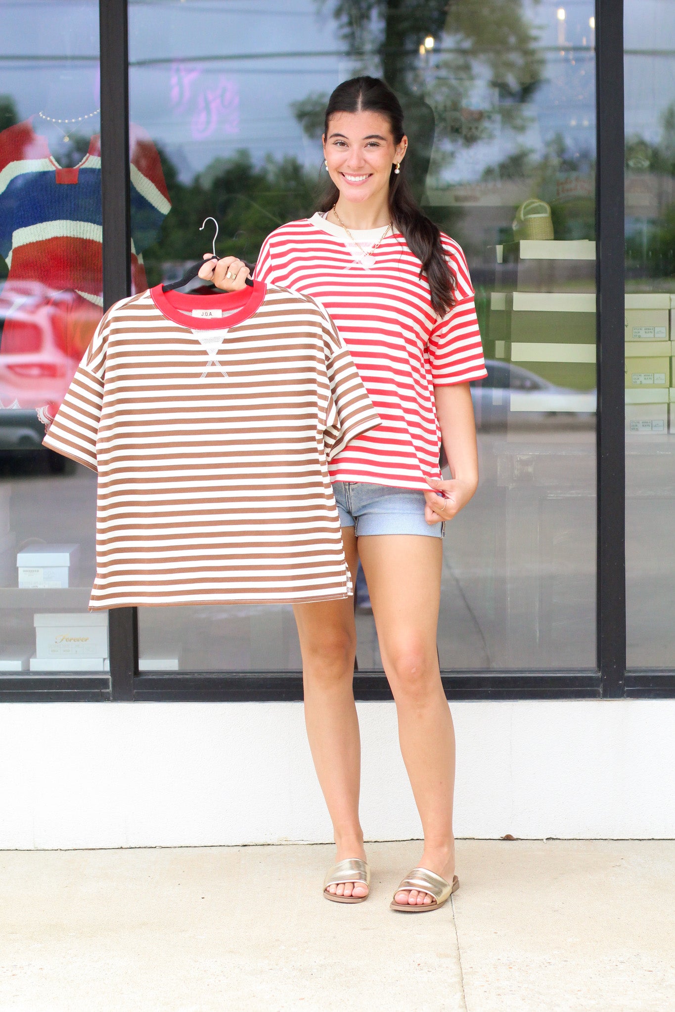 So Easy Striped Top