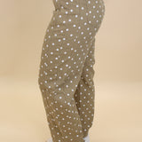Pretty Polka Dot Barrel Jeans