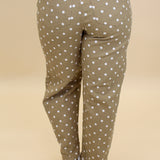 Pretty Polka Dot Barrel Jeans