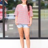 So Easy Striped Top