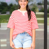 So Easy Striped Top