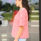 So Easy Striped Top