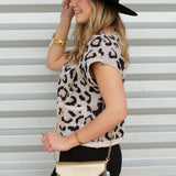 Bold Gold Button Sweater Vest