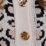Bold Gold Button Sweater Vest