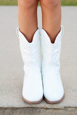 Tween Elk-1K Boots-White