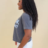 Ice Rink Enthusiast Crop Tee