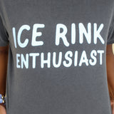 Ice Rink Enthusiast Crop Tee
